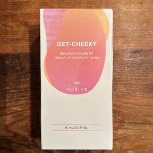 NEW UNOPENED IN BOX MAELYS Get-Cheeky Enriched Cellulite Oil 60mL|2.0Fl. Oz.